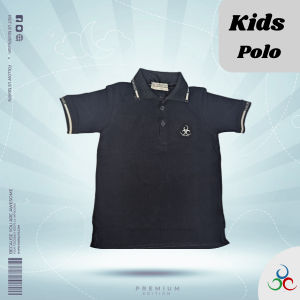 Premium PK Polo for Kids - Navy